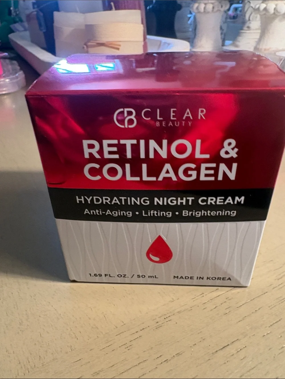 Retinol & Collagen Hydrating Night Cream - Red